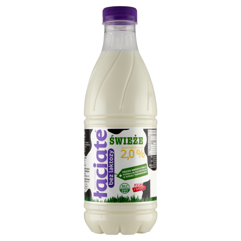 Mleko świeże bez laktozy 2,0%