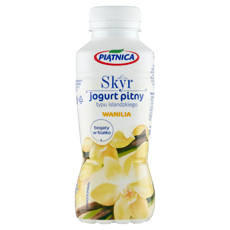 Skyr jogurt pitny typu islandzkiego wanilia