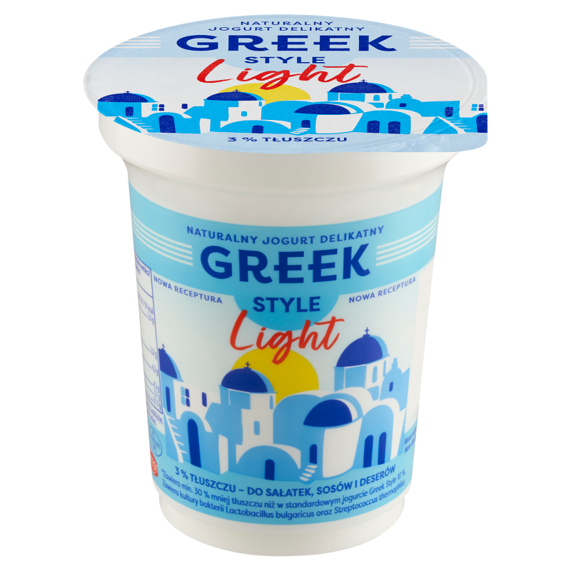 Jogurt naturalny typu greckiego light 3%