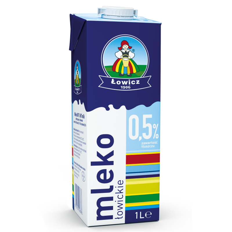 Mleko UHT 0,5%