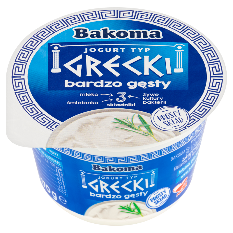 Jogurt typu greckiego