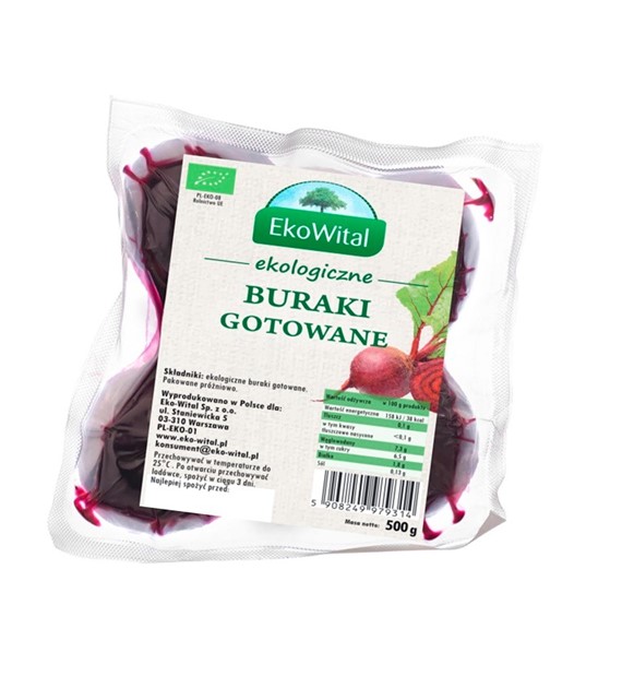 Buraki gotowane BIO