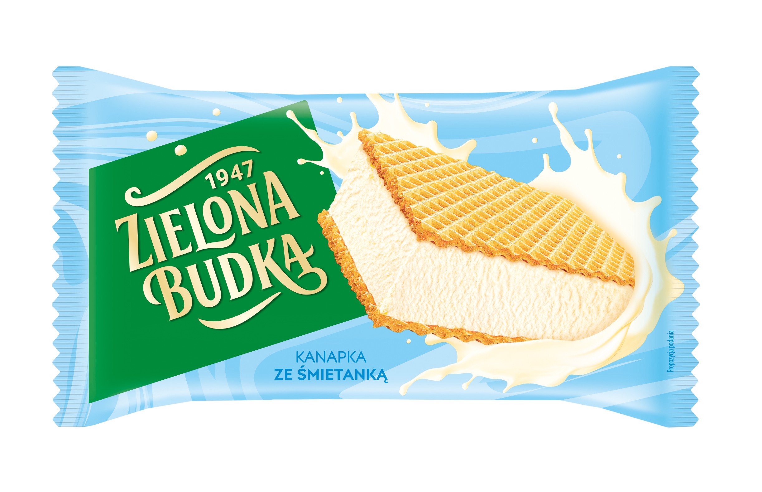 Kanapka lodowa o smaku śmietankowym
