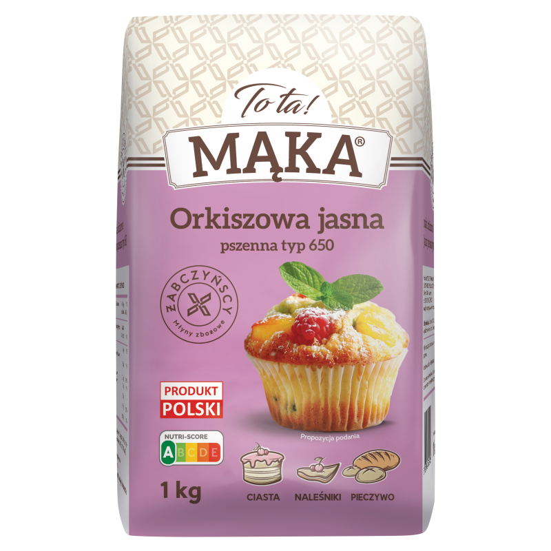 Mąka orkiszowa jasna (typ 650)