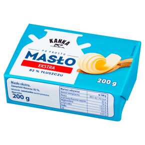Masło extra 82% tłuszczu