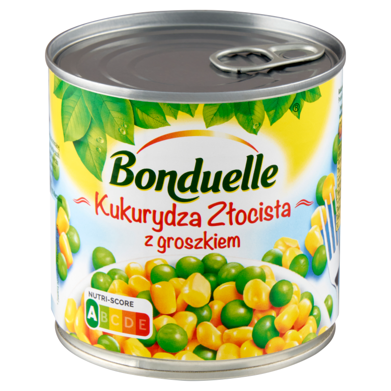 Kukurydza złocista z groszkiem
