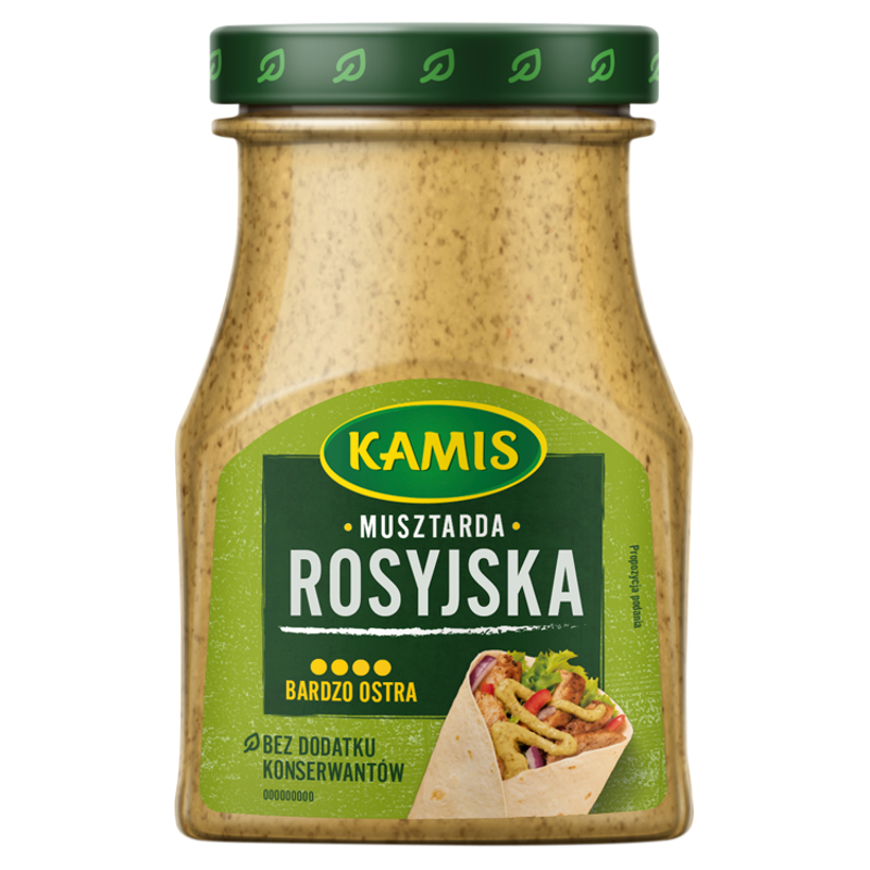 Musztarda rosyjska (bardzo ostra)