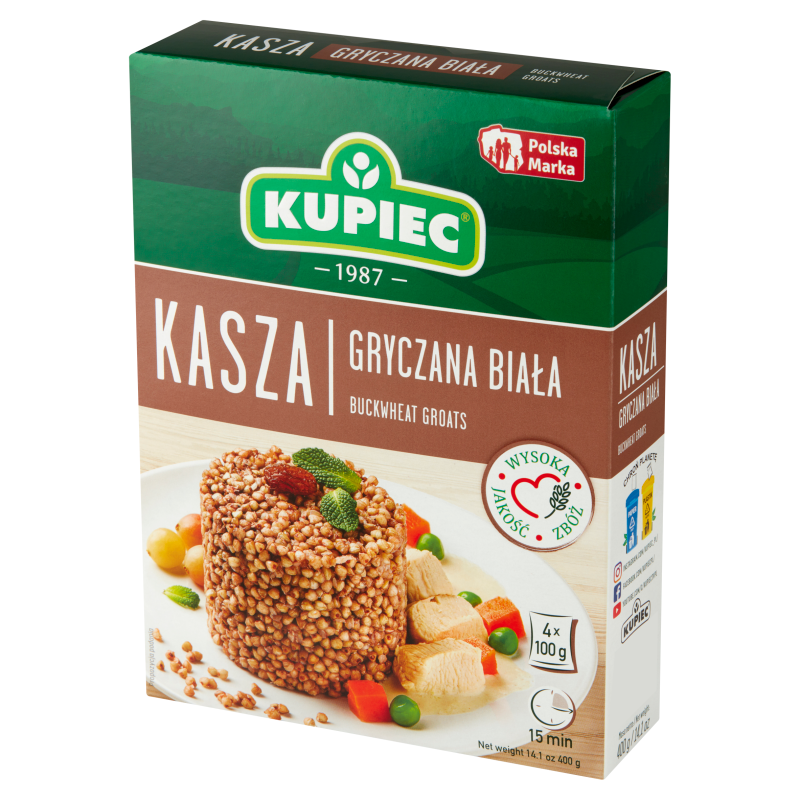 Kasza gryczana biała (4x100g)
