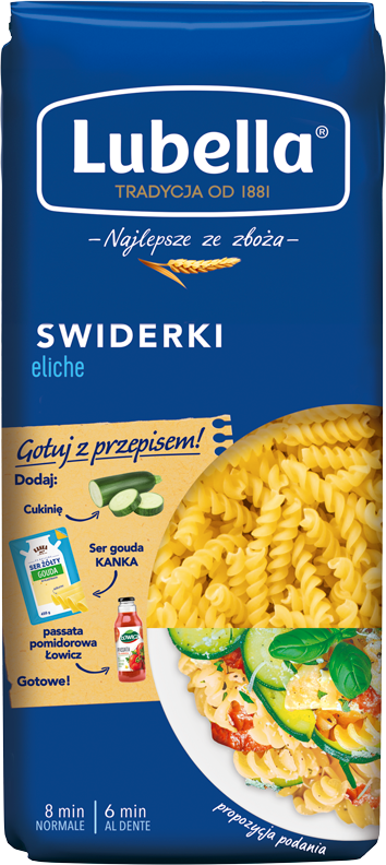 Makaron świderki (eliche)