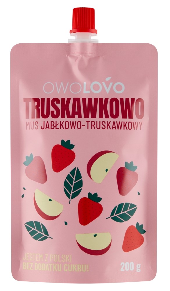 Mus jabłkowo-truskawkowy