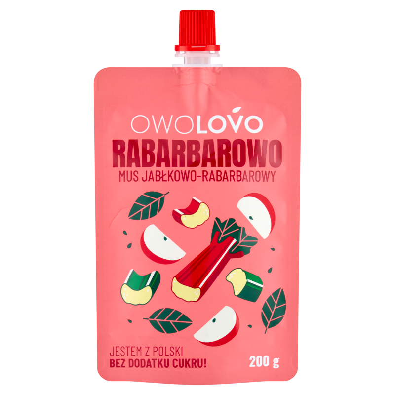 Mus jabłkowo-rabarbarowy