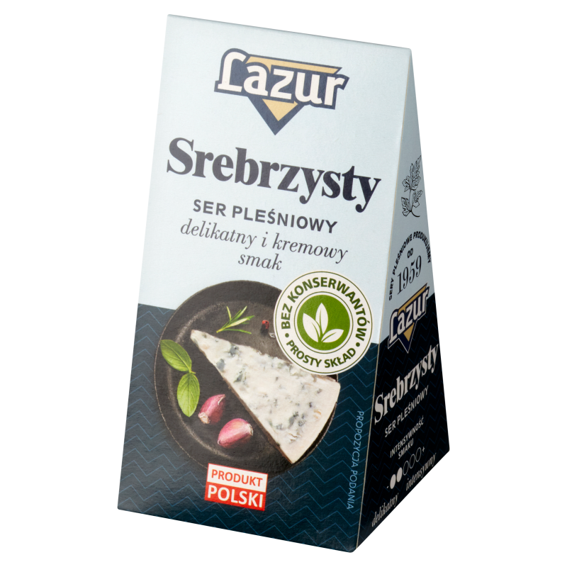 Ser pleśniowy, srebrzysty