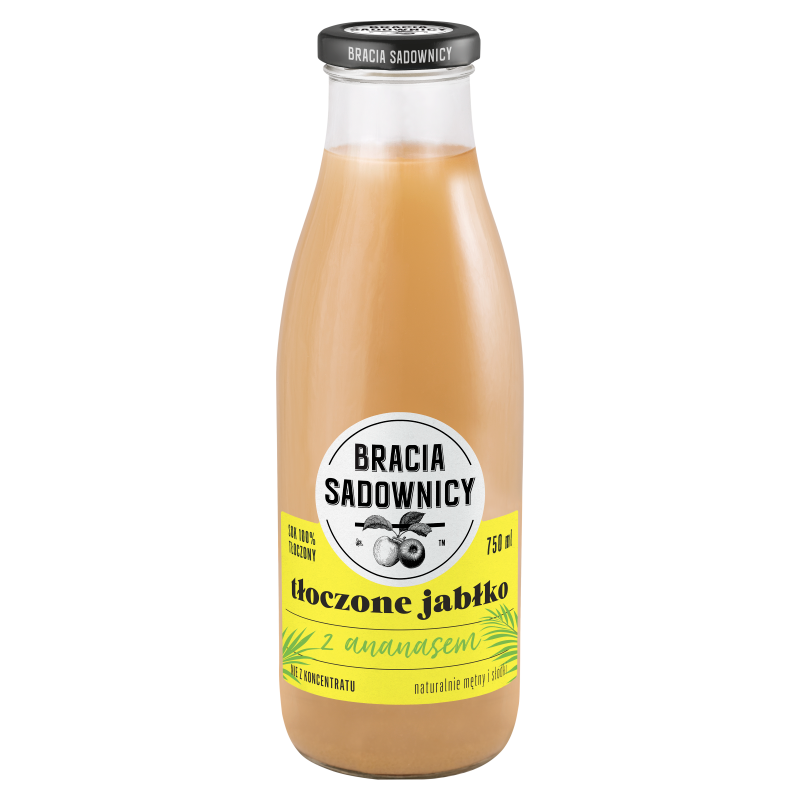 Tłoczone Jabłko z ananasem