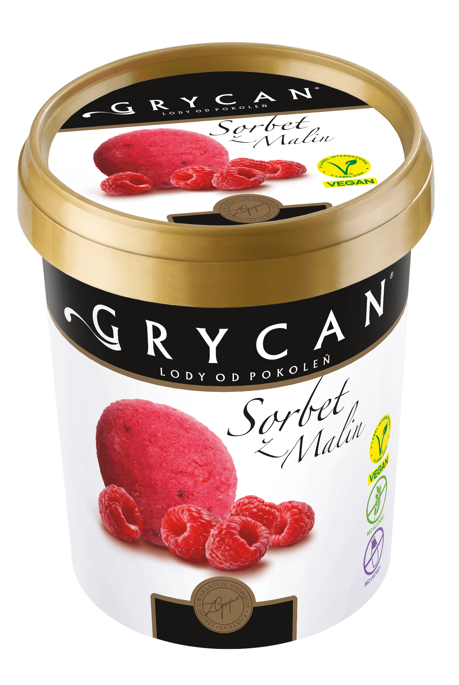 Sorbet z malin