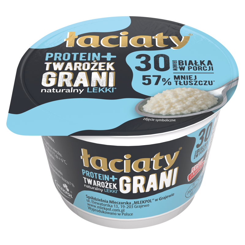 Twarożek grani lekki naturalny łaciaty Protein+