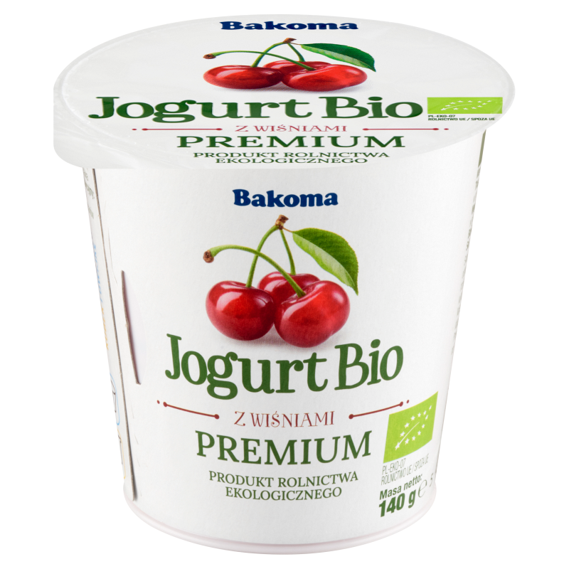 Jogurt z wiśniami BIO
