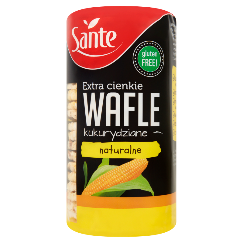 Wafle kukurydziane bezglutenowe (bezglutenowe)