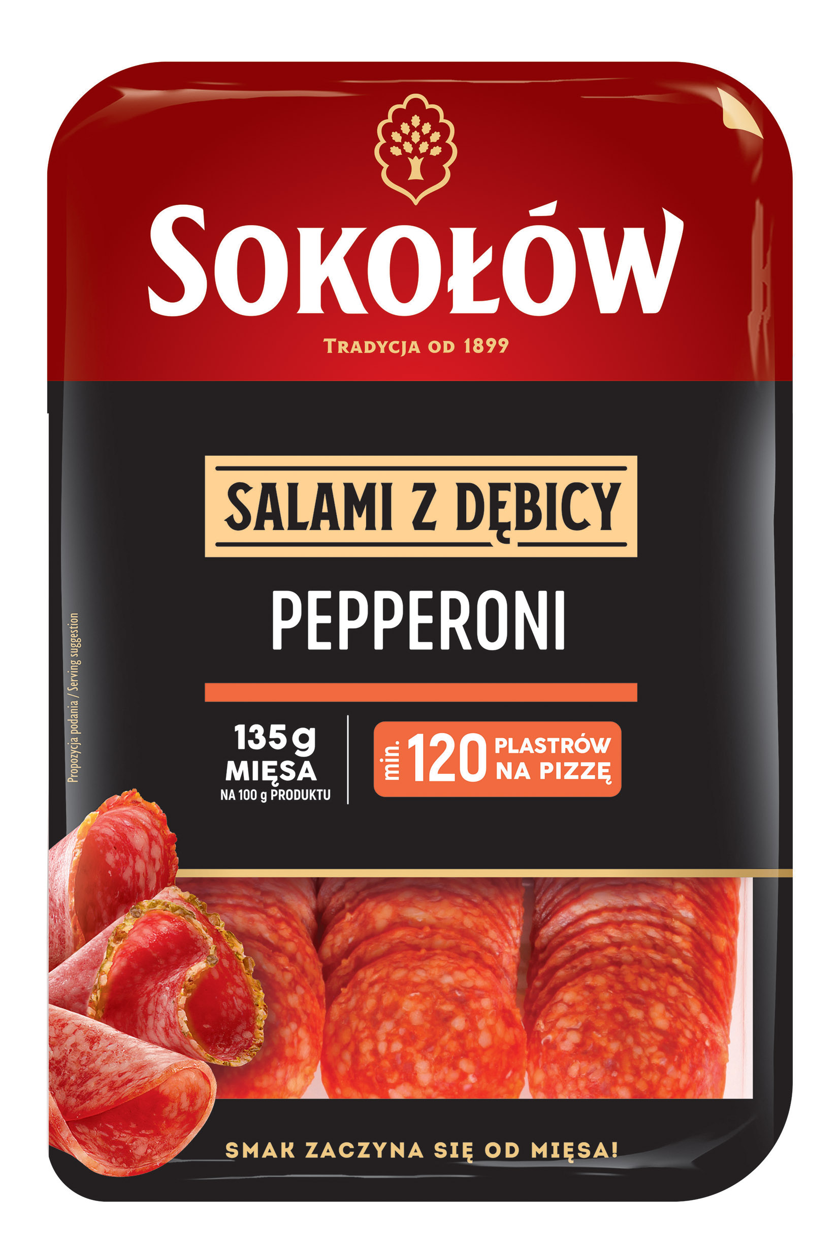 Salami pepperoni - plastry
