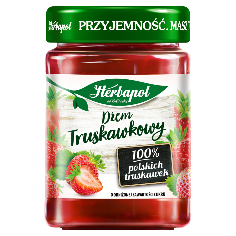 Dżem truskawkowy niskosłodzony
