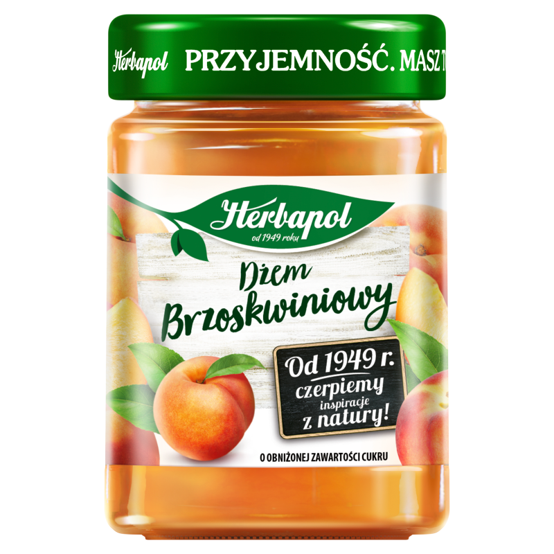 Dżem brzoskwiniowy niskosłodzony
