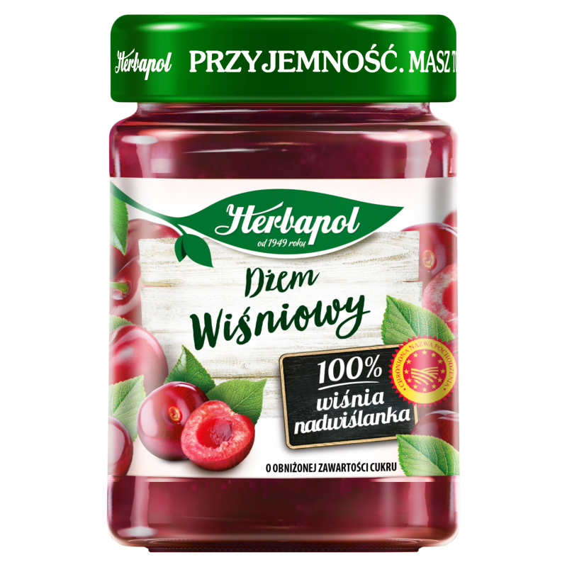 Dżem wiśniowy niskosłodzony
