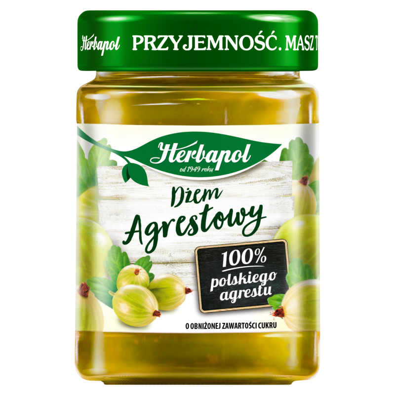 Dżem agrestowy niskosłodzony