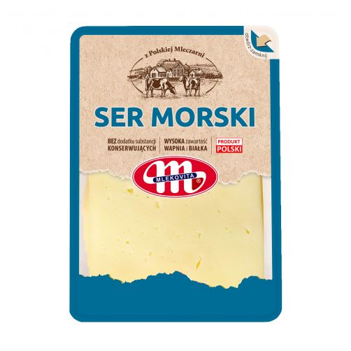 Ser Morski w plastrach