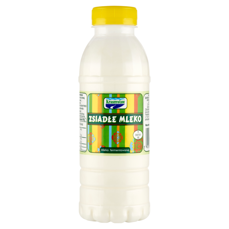 Zsiadłe mleko w butelce