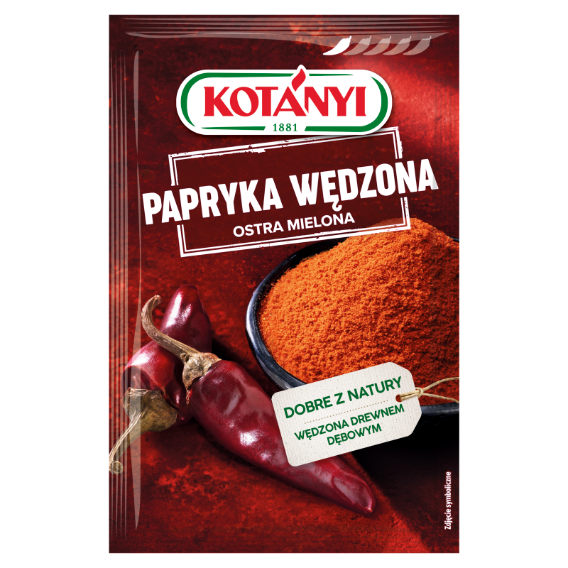 Papryka wędzona ostra (mielona)