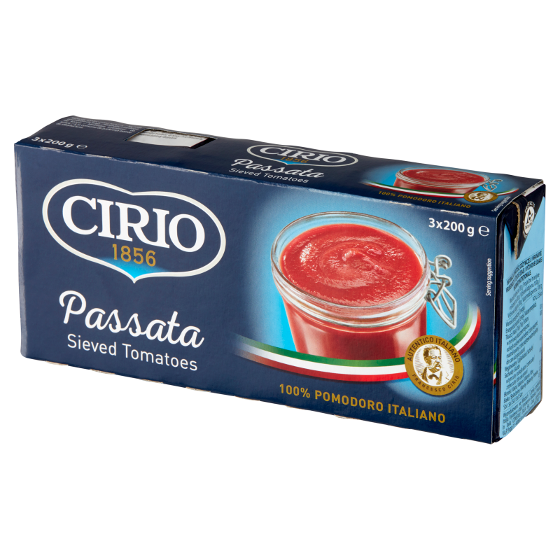Passata (sos pomidorowy) w kartoniku (3x200g)