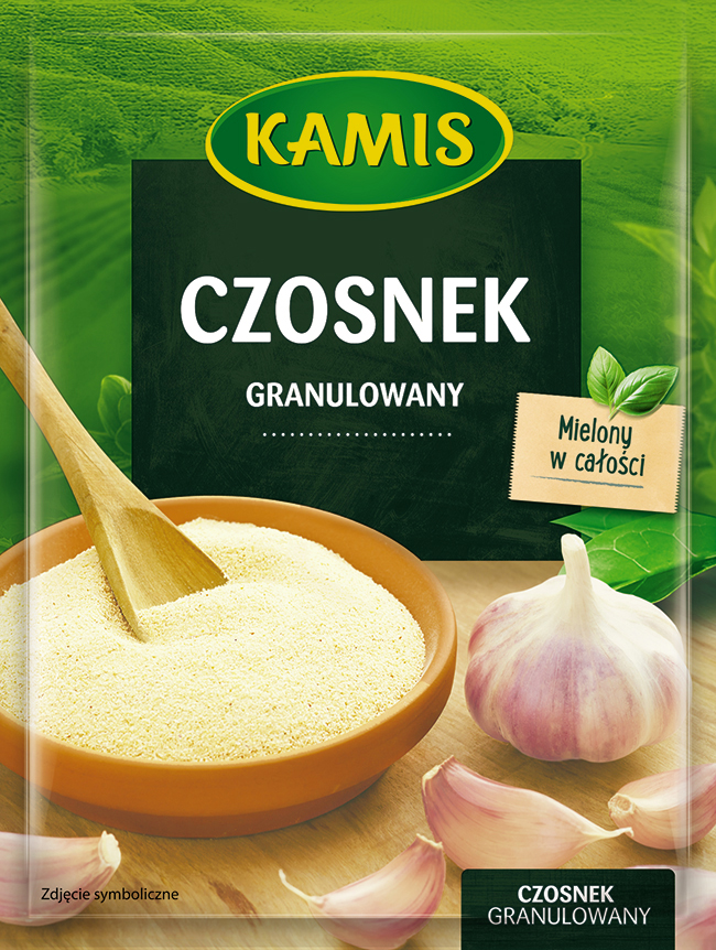 Czosnek granulowany mielony w całości