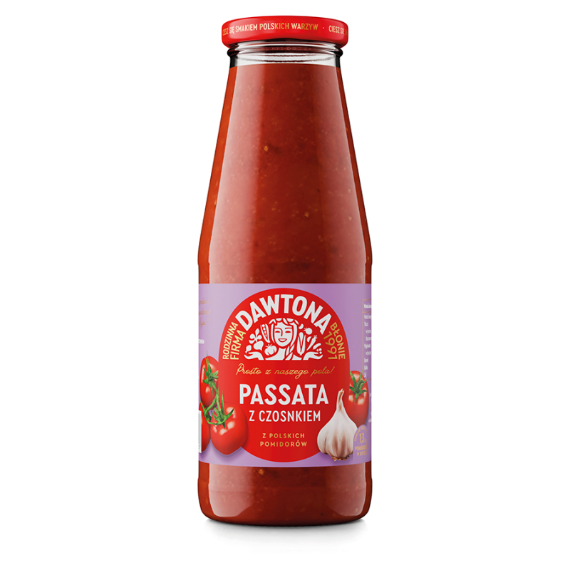 Passata Rustica z czosnkiem
