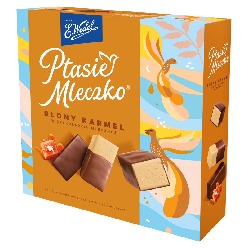 Ptasie Mleczko słony karmel