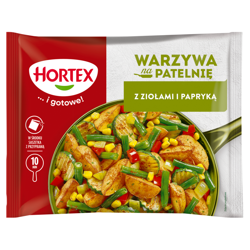 Warzywa na patelnię z ziołami i papryką mrożone