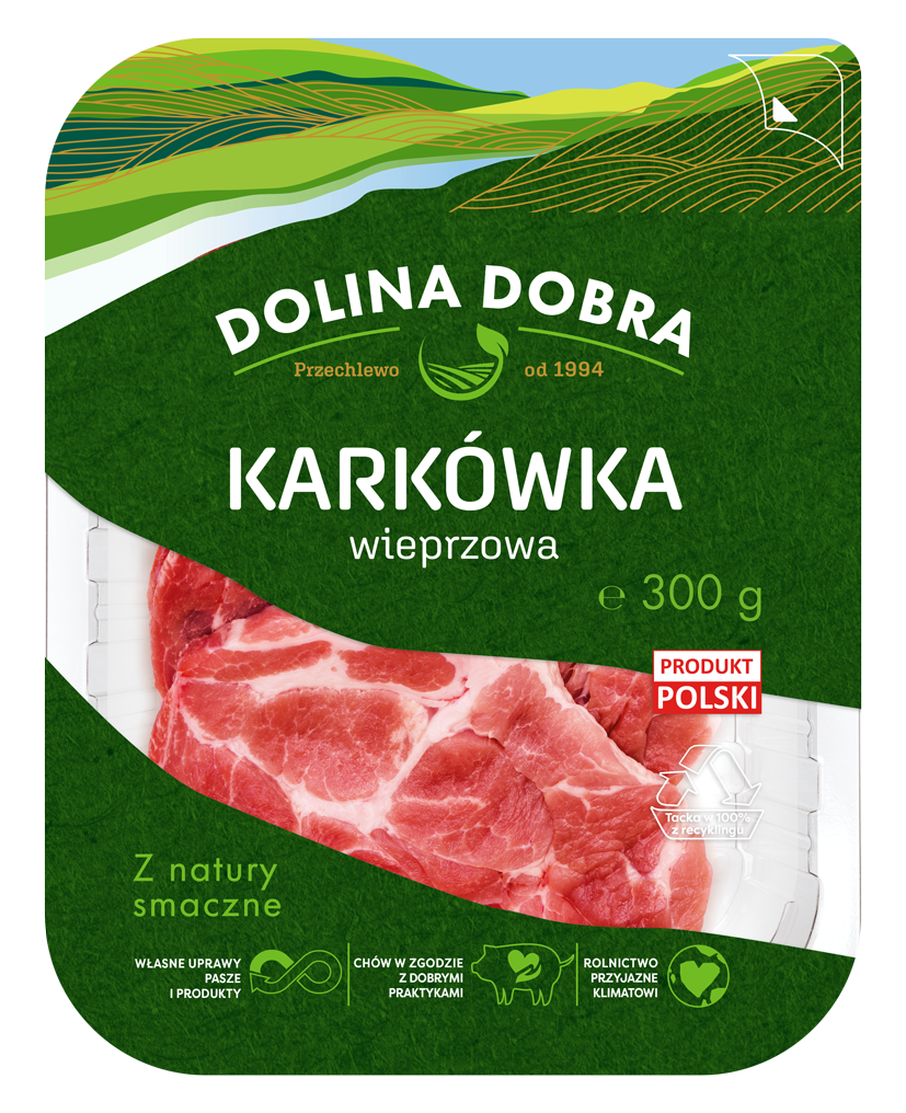Karkówka wieprzowa bez kości w plastrach