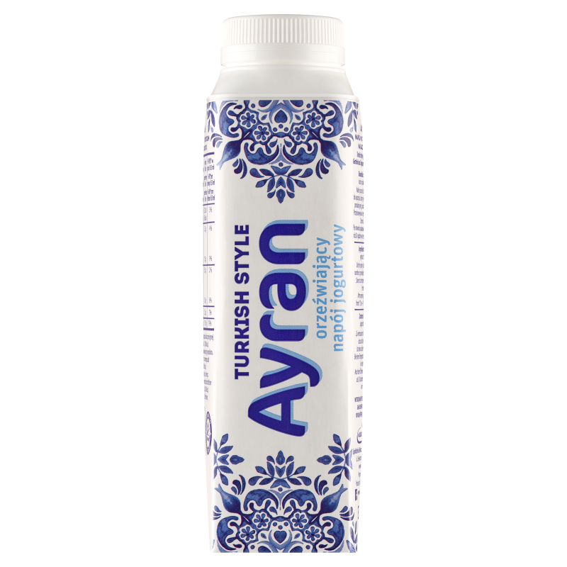 Ayran - napój w stylu tureckim na bazie jogurtu