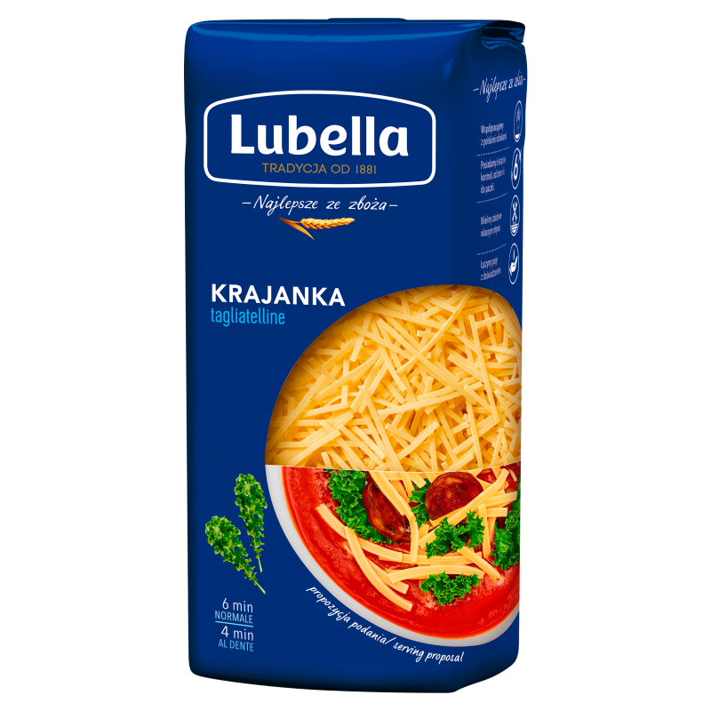 Makaron krajanka (tagliatelline)