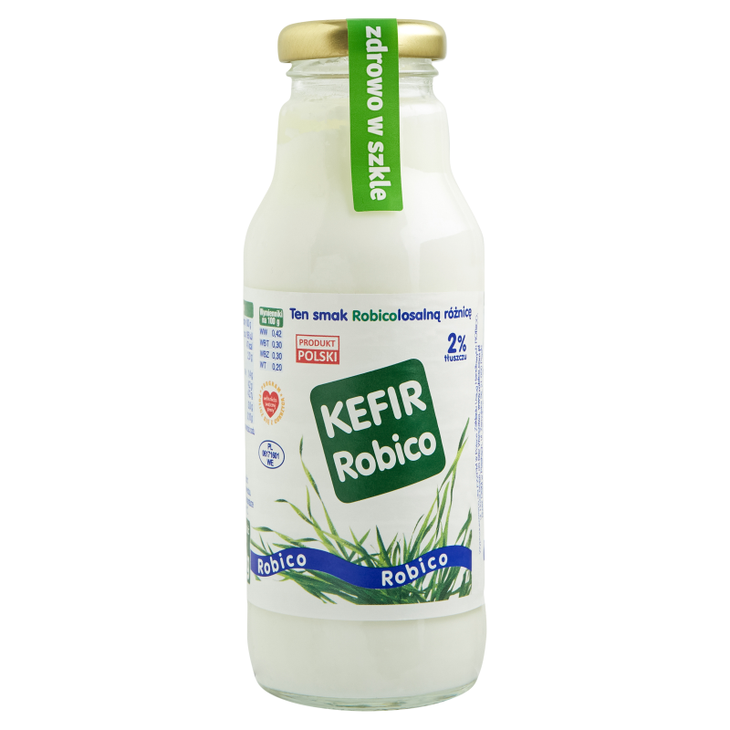 Kefir tradycyjny 2,0% (w szkle)
