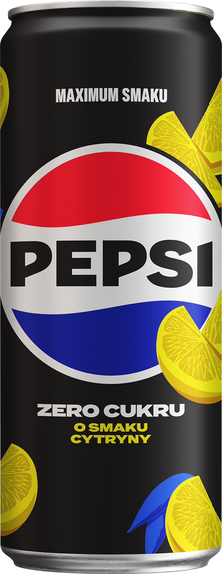 Napój gazowany typu cola o smaku cytrynowym bez cukru