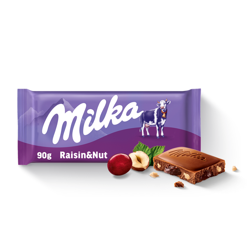 Czekolada mleczna Raisin&Nut
