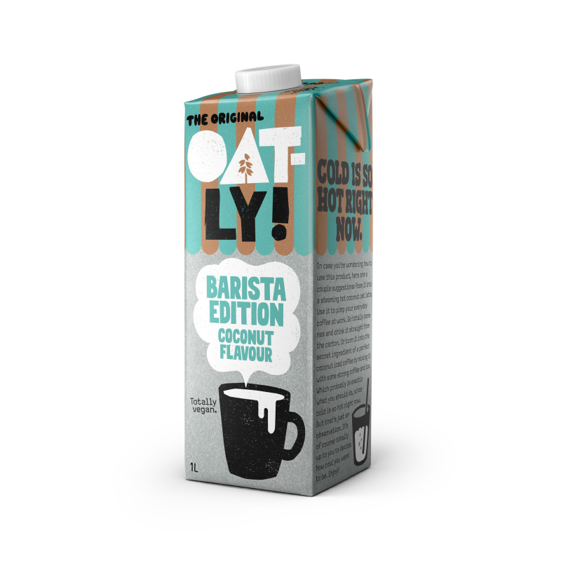 Napój owsiany barista o smaku kokosa