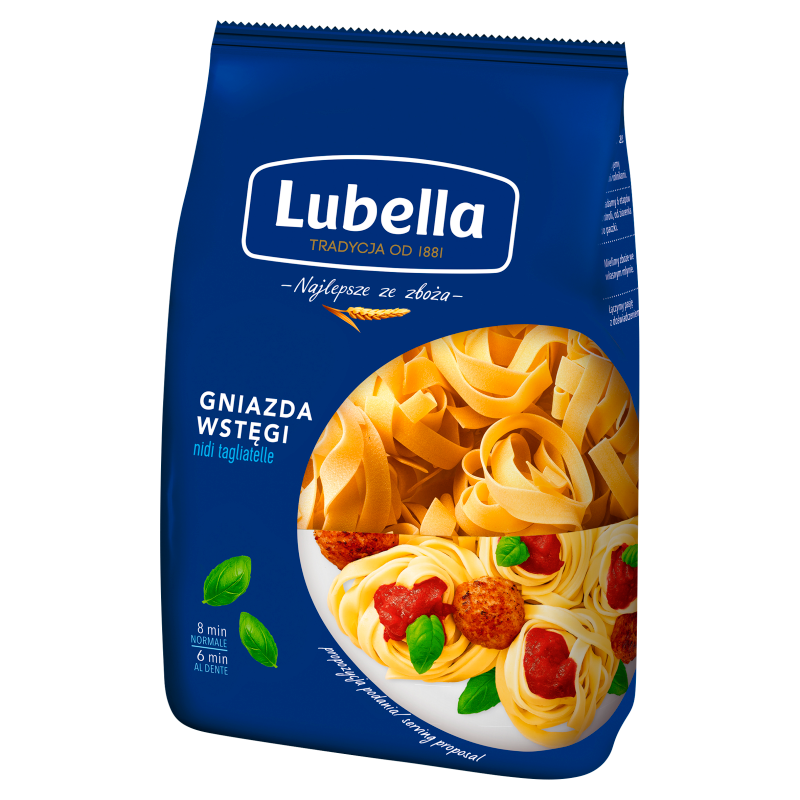 Makaron gniazda wstęgi (nidi tagliatelle)