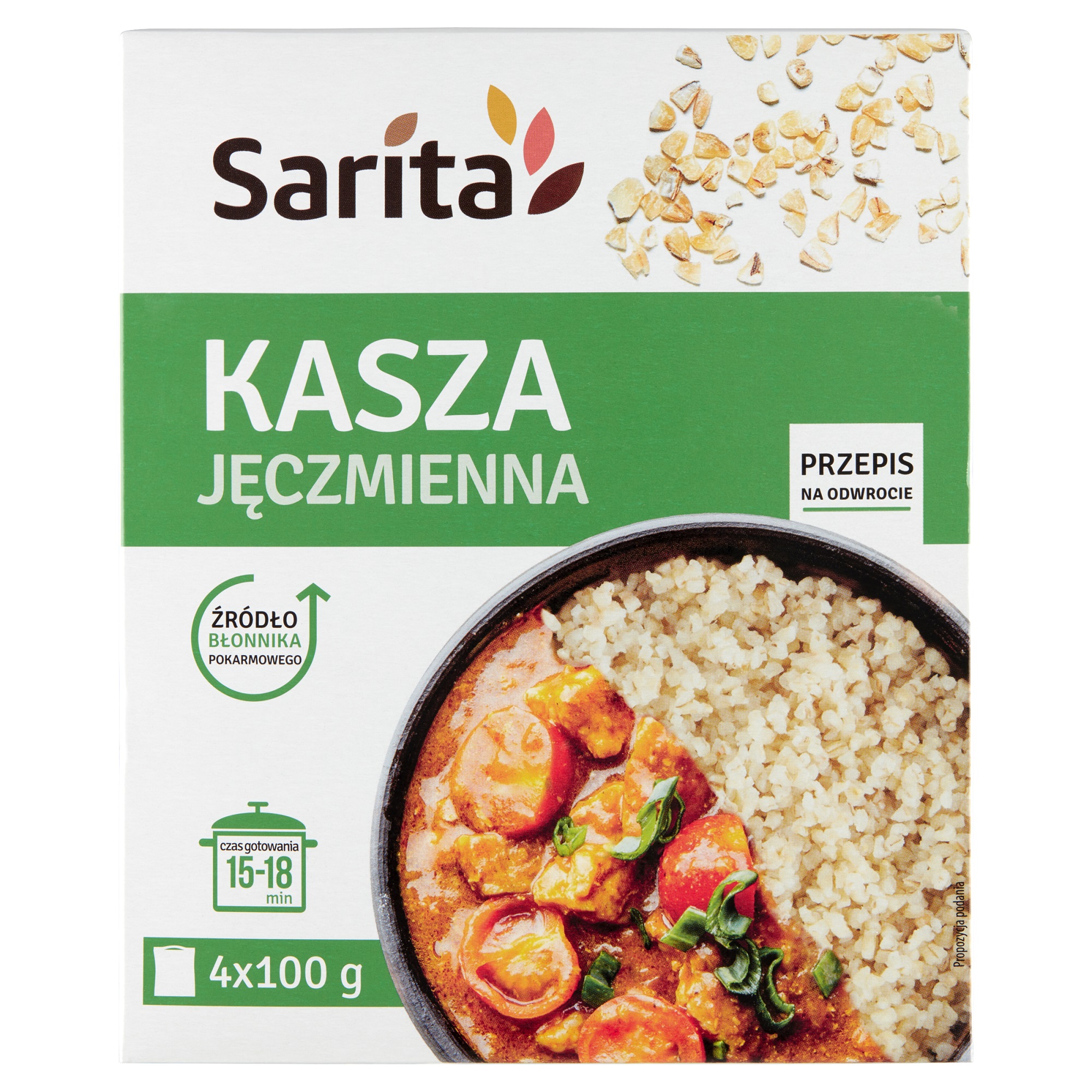 Kasza jęczmienna (4x100g)