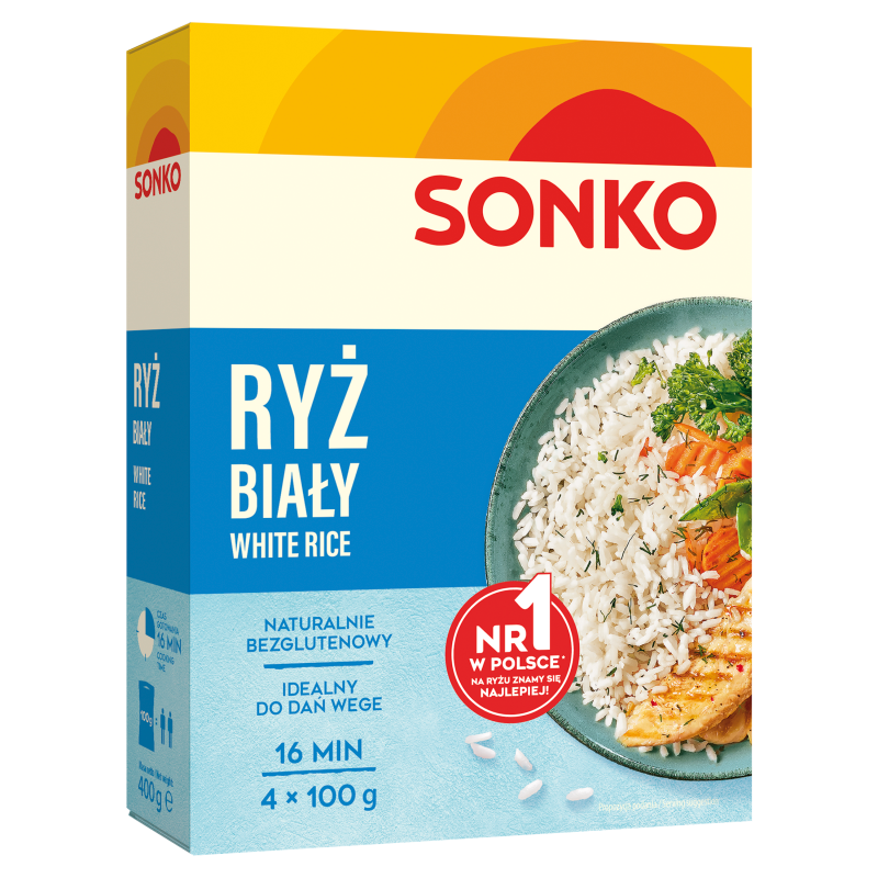Ryż biały (4x100g)