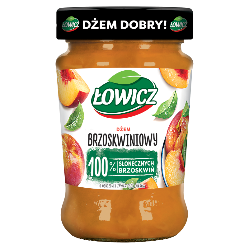 Dżem brzoskwiniowy niskosłodzony