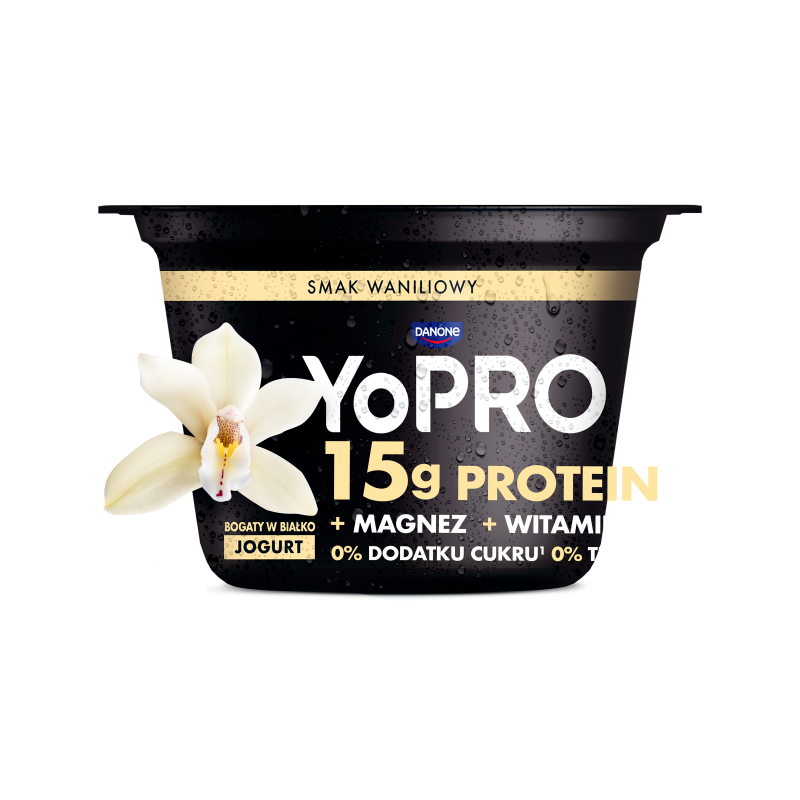 Jogurt o smaku waniliowym