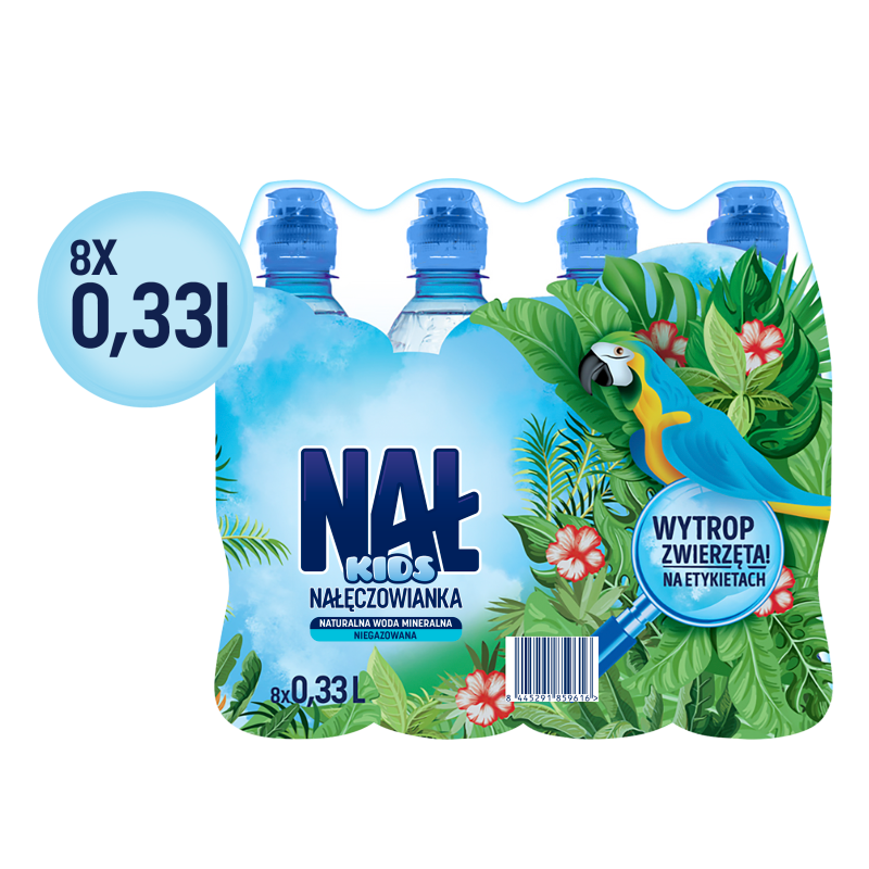 Nał Kids Naturalna woda mineralna niegazowana