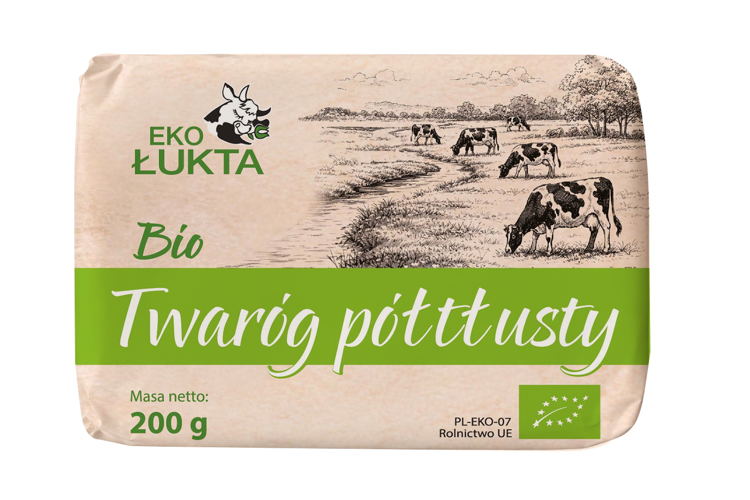 Twaróg półtłusty BIO