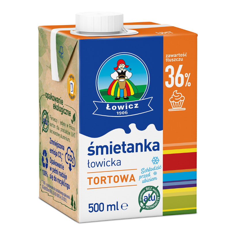 Śmietanka tortowa łowicka 36%
