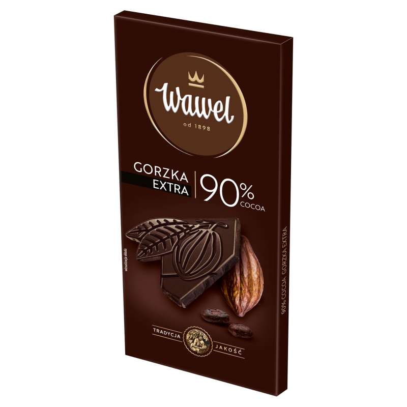 Czekolada gorzka extra 90% kakao